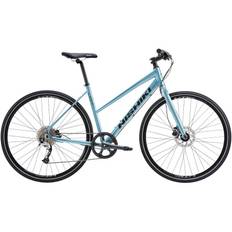 Nishiki Hybridcykel Comp Nine Dam 28 Tum Aqua, 17, Very Light Brown