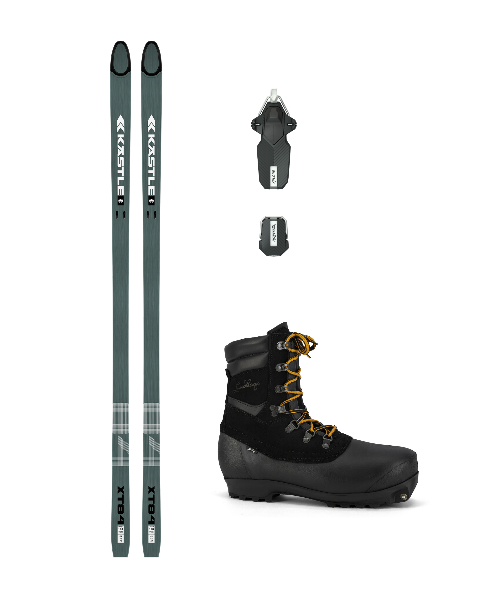 Kästle PAKET – XT84 Crown X-Skin Edgeless med Xplore