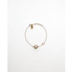 Christian Dior CD Pearl Bracelet - Gold (19 cm)