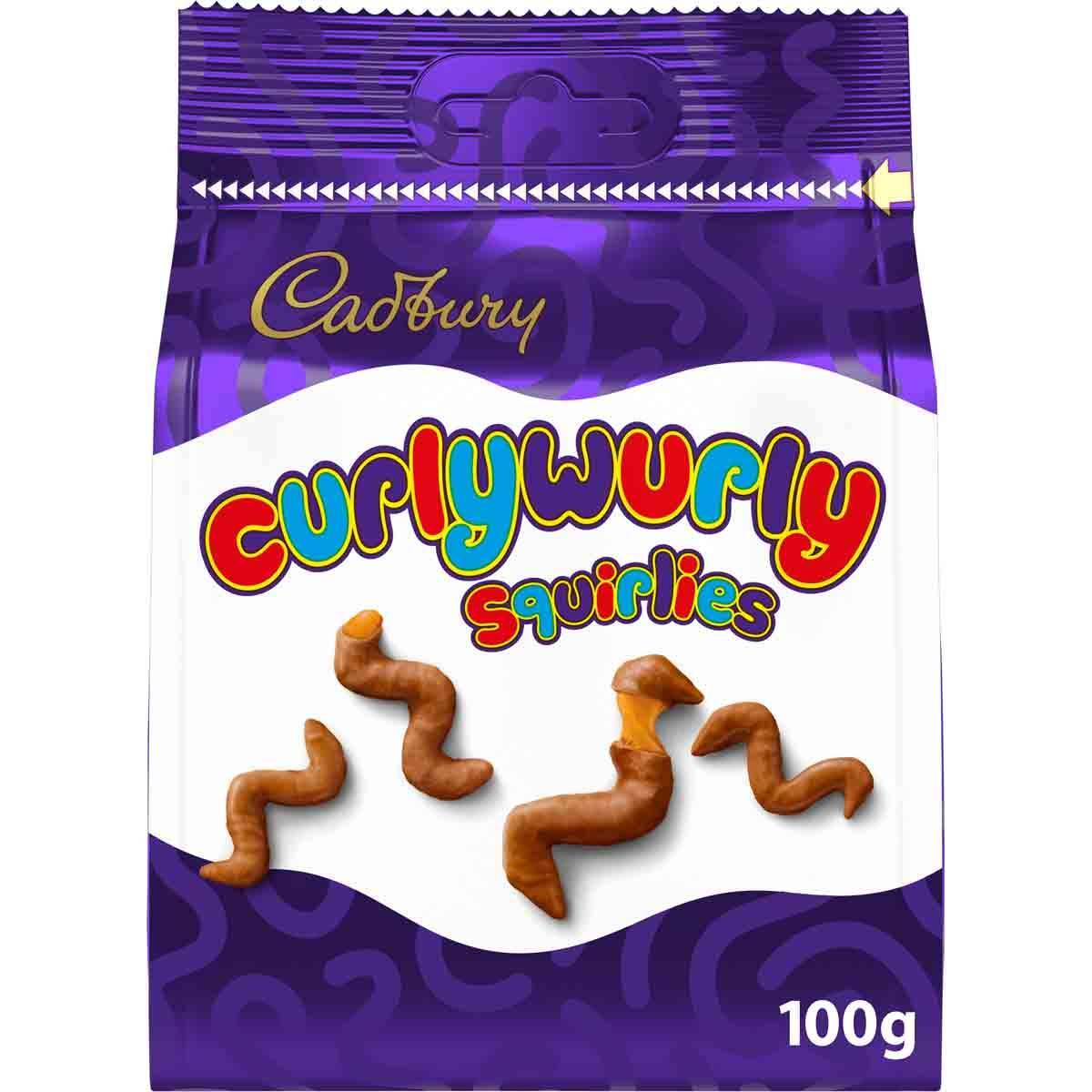 Curly Wurly Squirlies Chocolate Bag 100g