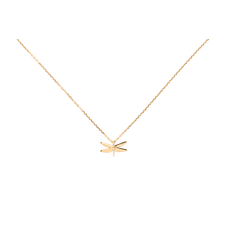 14K Gold Dragonfly Necklace Pendant | Akind 14K Gold