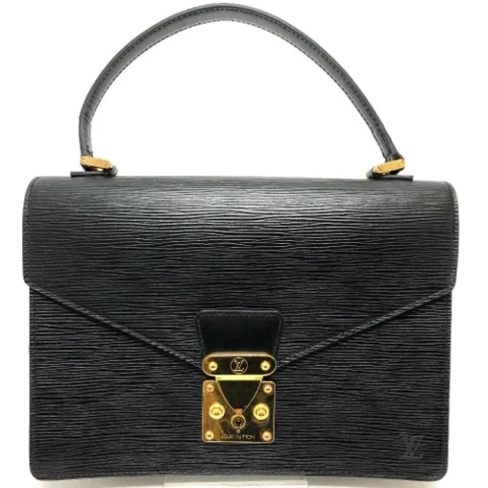 Louis Vuitton Vintage Pre-owned Laeder louis-vuitton-tasker - Vintage - Dame - Sort - ONE SIZE - Tyl