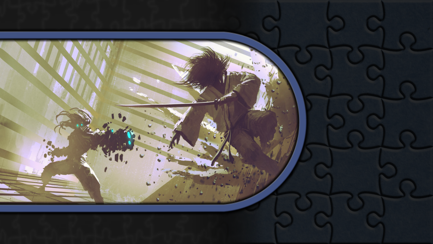 Pixel Puzzles Illustrations & Anime - Jigsaw Pack: Samurai
