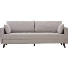 Bäddsoffa 210 cm beige - Bella