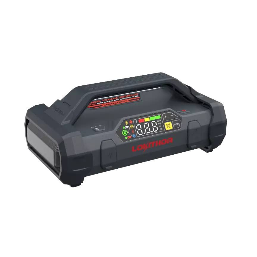 Starthjälp – Lokithor JA302 PRO – 3000A, 12V, 150 PSI kompressor, LiPo