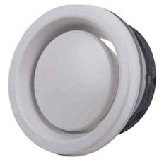 Flexit 116457 Frånluftsdon vit, stål 100 mm