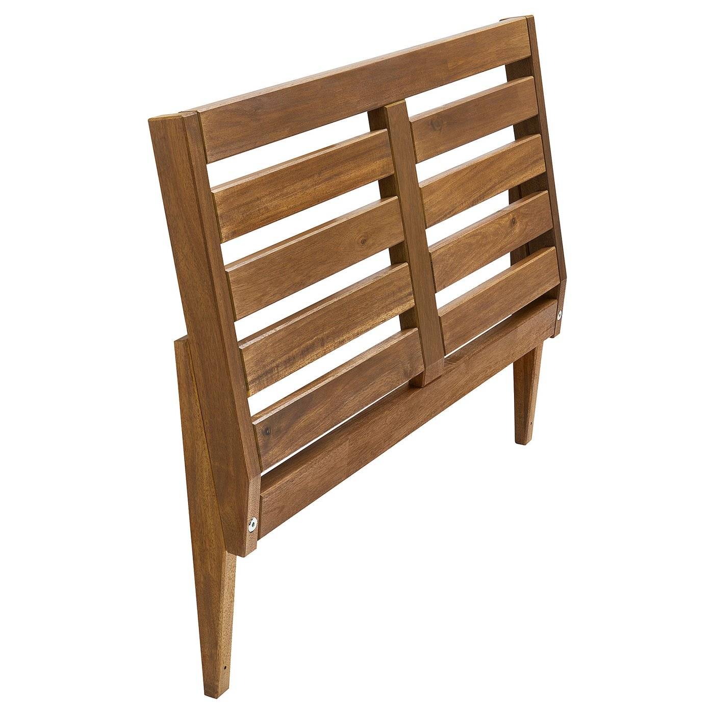 NÄMMARÖ ryggstöd till modulsoffa, utomhus, ljusbrunlaserad, 77x56 cm