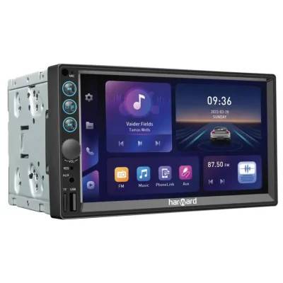 REISS Harward HR-G756 2 Din Bilradio 7" touch skærm med Bluetooth og bakkamera - Android og Carplay