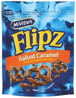Flipz - Salted Caramel 70g.