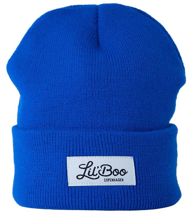 Lil'Boo Copenhagen Hue - Strik - Classic - Blå - Lil' Boo Copenhagen - 1-3 år (80-98) - Hue