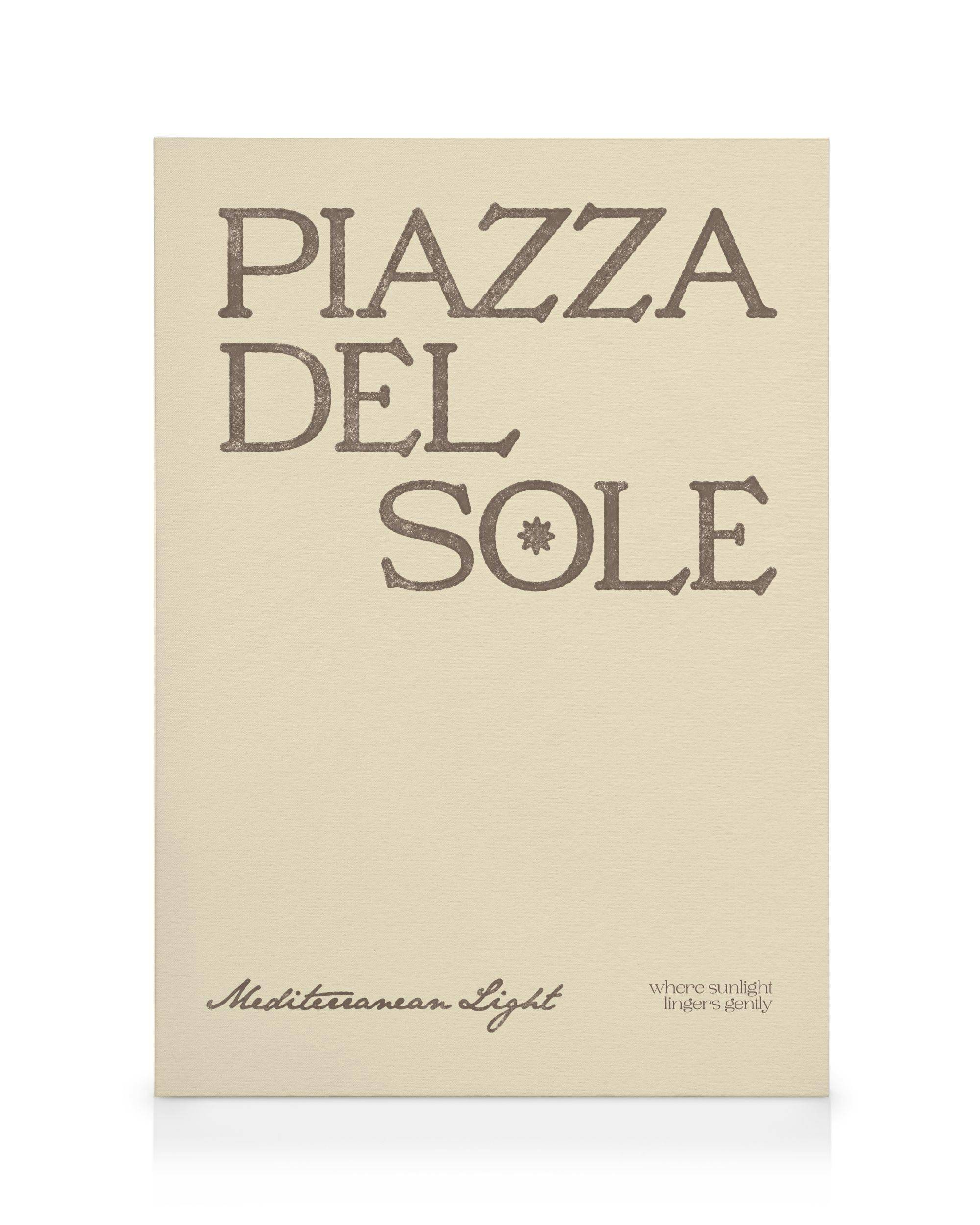 Canvastavlor Piazza Del Sole Canvastavla (50x70 cm)