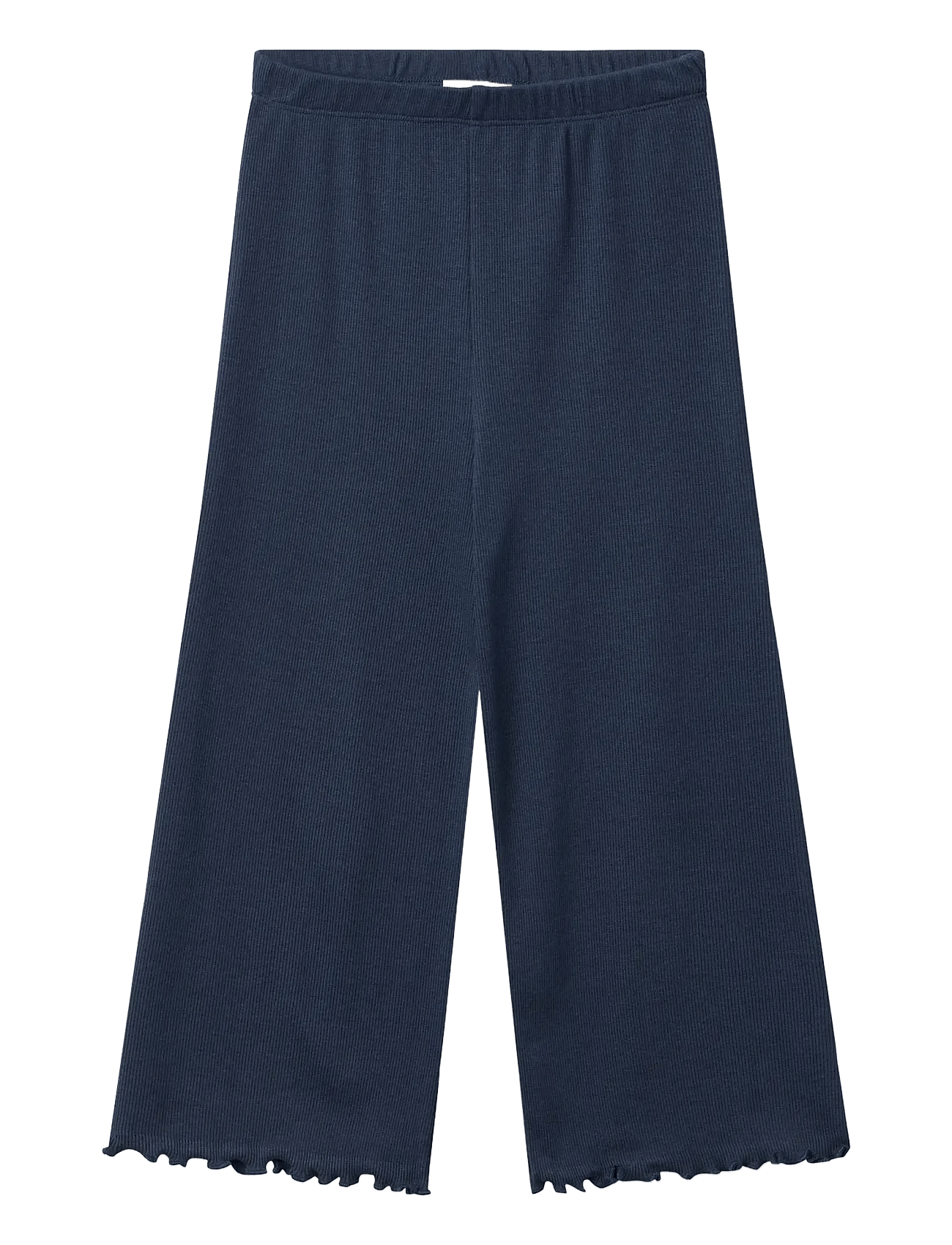 COPENHAGEN COLORS Modal Rib Wide Pants | Navy | 104