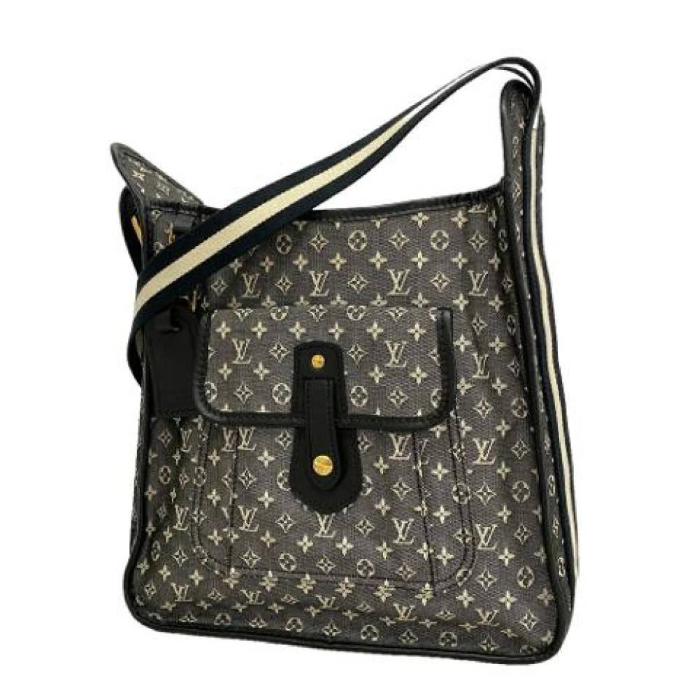 Louis Vuitton Vintage Pre-owned Vintage Skuldertaske - Vintage - Dame - Sort - ONE SIZE - Uld