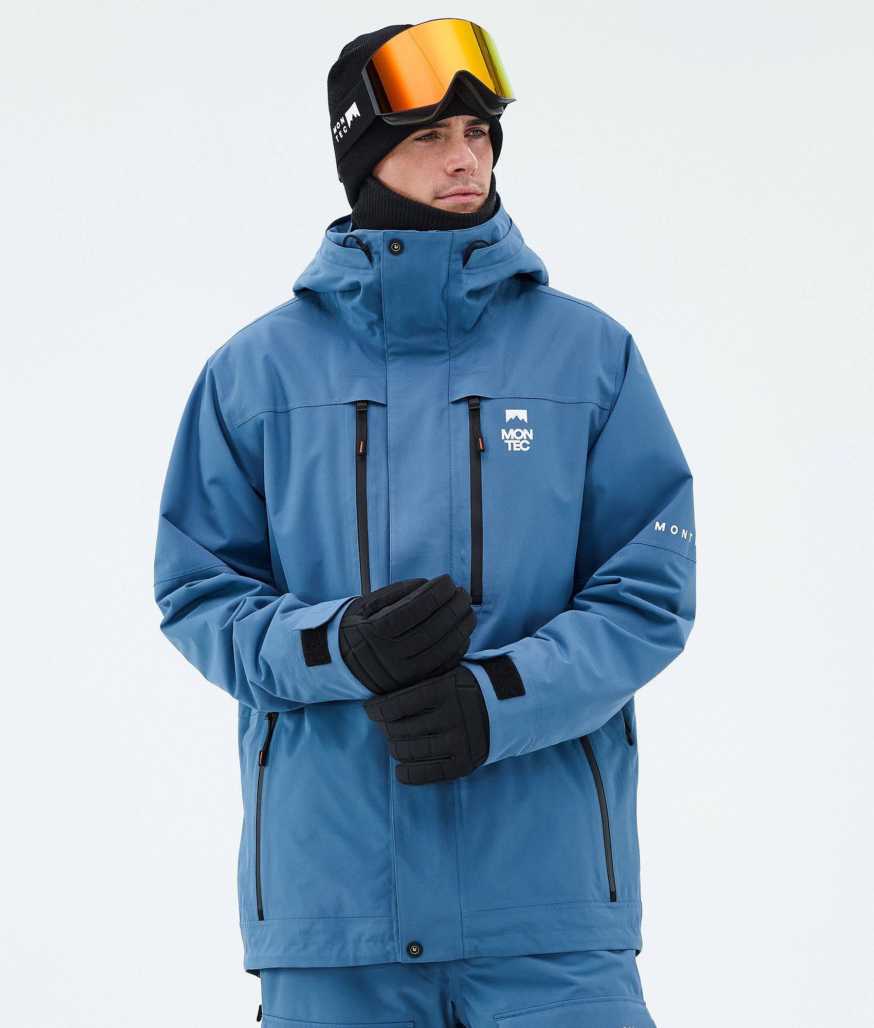 Montec Fawk Skidjacka Man - Blue Steel - Blå