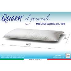 Tex family GUANCIALE Queen lång sängkudde 160 cm x 160 cm. 50 x 160 cm