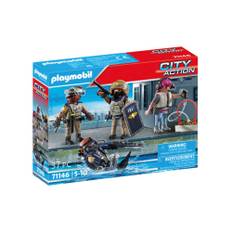 PLAYMOBIL City Action Polizei SWAT Figurenset 71146