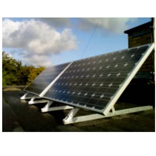 Solcelleanlæg grundpakke 120W/12V, MPPT, MED batteri