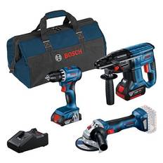 Akkusæt 18V Gsr/Gbh/Gws 2X4Ah M/Bag Bosch