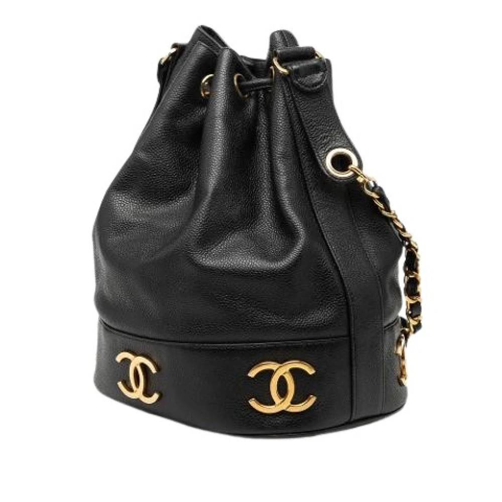 Chanel Vintage - Pre-owned Vintage Bucket Bag Vintage - Dam - ONE Size - Läder