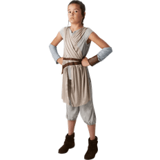 Girls Star Wars Rey Costume Ages 9-12 - Age 9-10