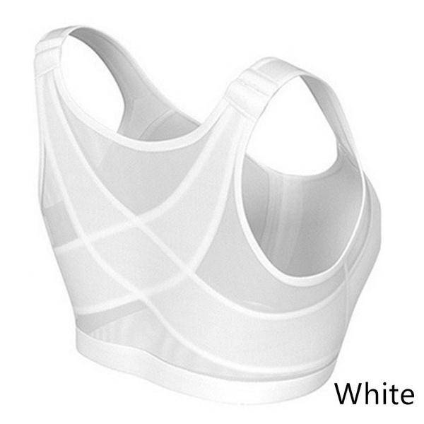Kvinnor Posture Corrector BH Trådlös Ryggstöd Lyft upp Yoga BH Underkläder S