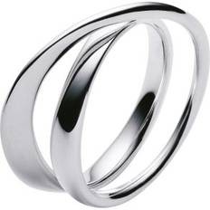 Möbius ring i sølv fra Georg Jensen