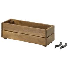 STJÄRNANIS blomlåda, utomhus akacia, 43x15 cm