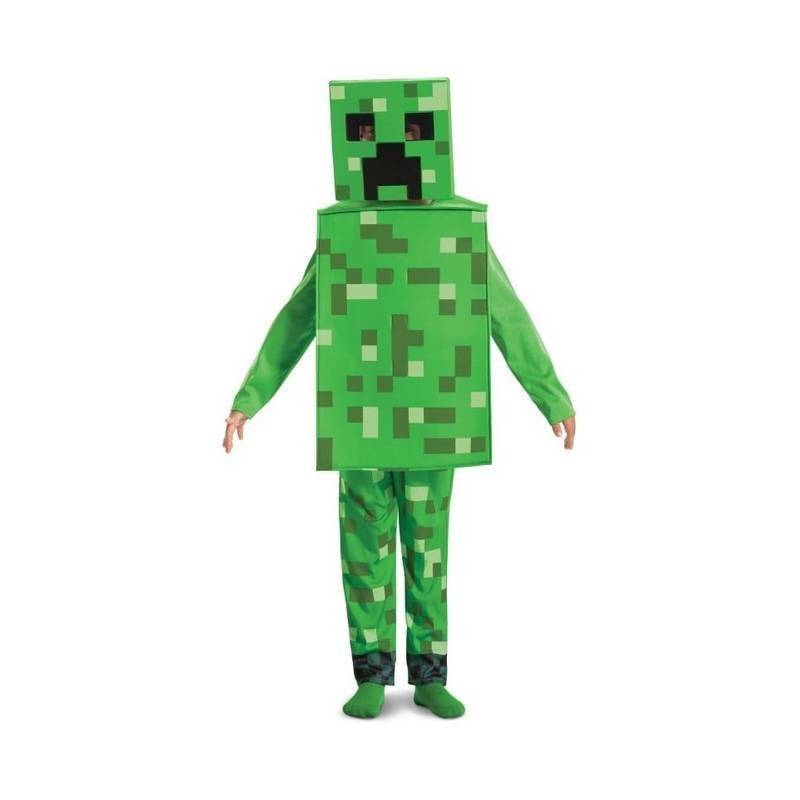 MinecraftÂ® Creeper Børnekostume
