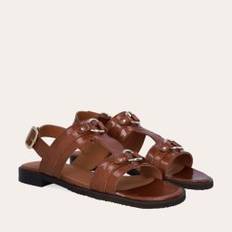 Billi Bi A4084 sandal i cognac skind