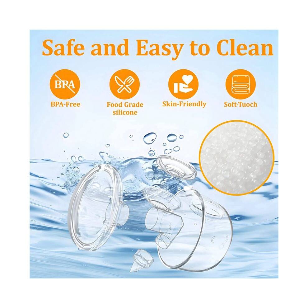 2X Electric Wearable Breast Pump Hands Free Portable Automatic Breast Pump Breast Milk Machine and Baby Supplies