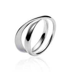 Georg Jensen Möbius Ring Sølv - 50