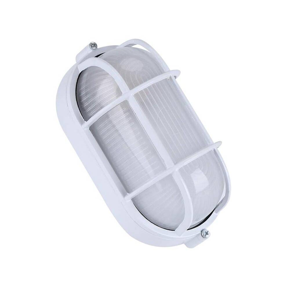 2X High Bright in Ground Outdoor Oval Round Proof Sauna Steam Room for Stair Patio Garden Floor(Excluding Light Bulbs)