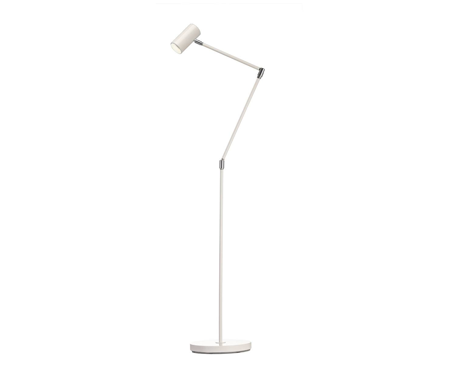 Minipoint Golvlampa Ställbar | Vit