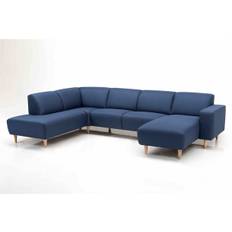 Amalfi u-sofa 326 x 210 TH - Idaho Blue - Stærk Pris