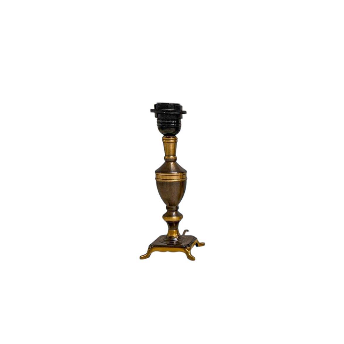 Vintage by Bright 1-2-3 Klassisk Mässing Elegans Lampfot, 26 cm