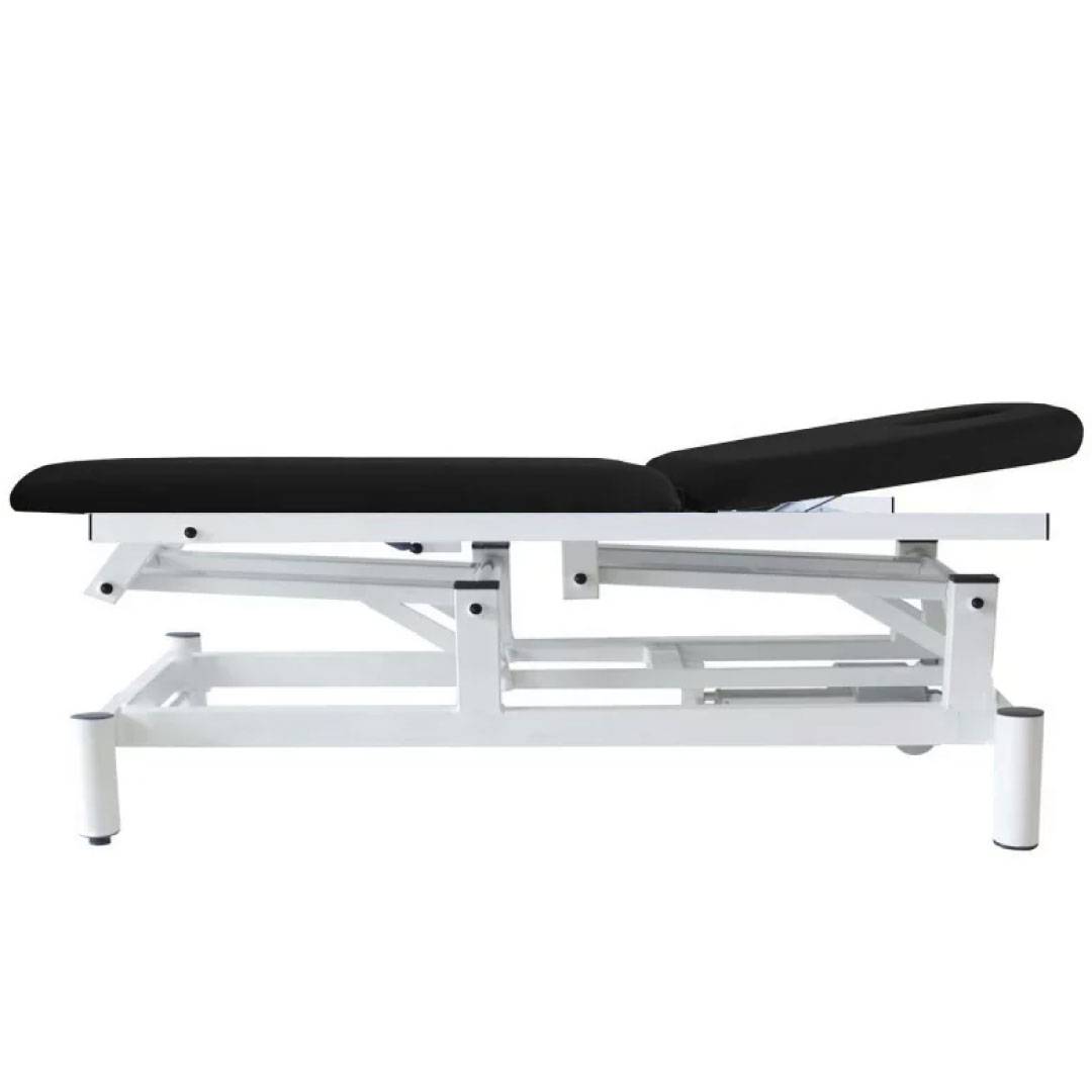 Massage-Expert Stationær elektrisk massagebriks - 190 x 62/70 cm. - 2 zoner Sort