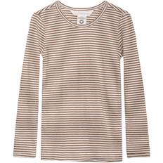 Serendipity Almond/Offwhite Slim Bluse Stripe 116