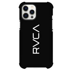 Surfing RVCA Phone Case For iPhone Samsung Galaxy Pixel OnePlus Vivo Xiaomi Asus Sony Motorola Nokia - Surfing RVCA Virtical Logo On Black Background