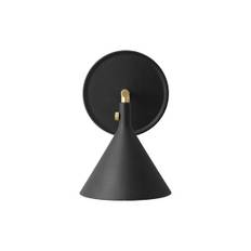 Cast Sconce Wall Lamp, black