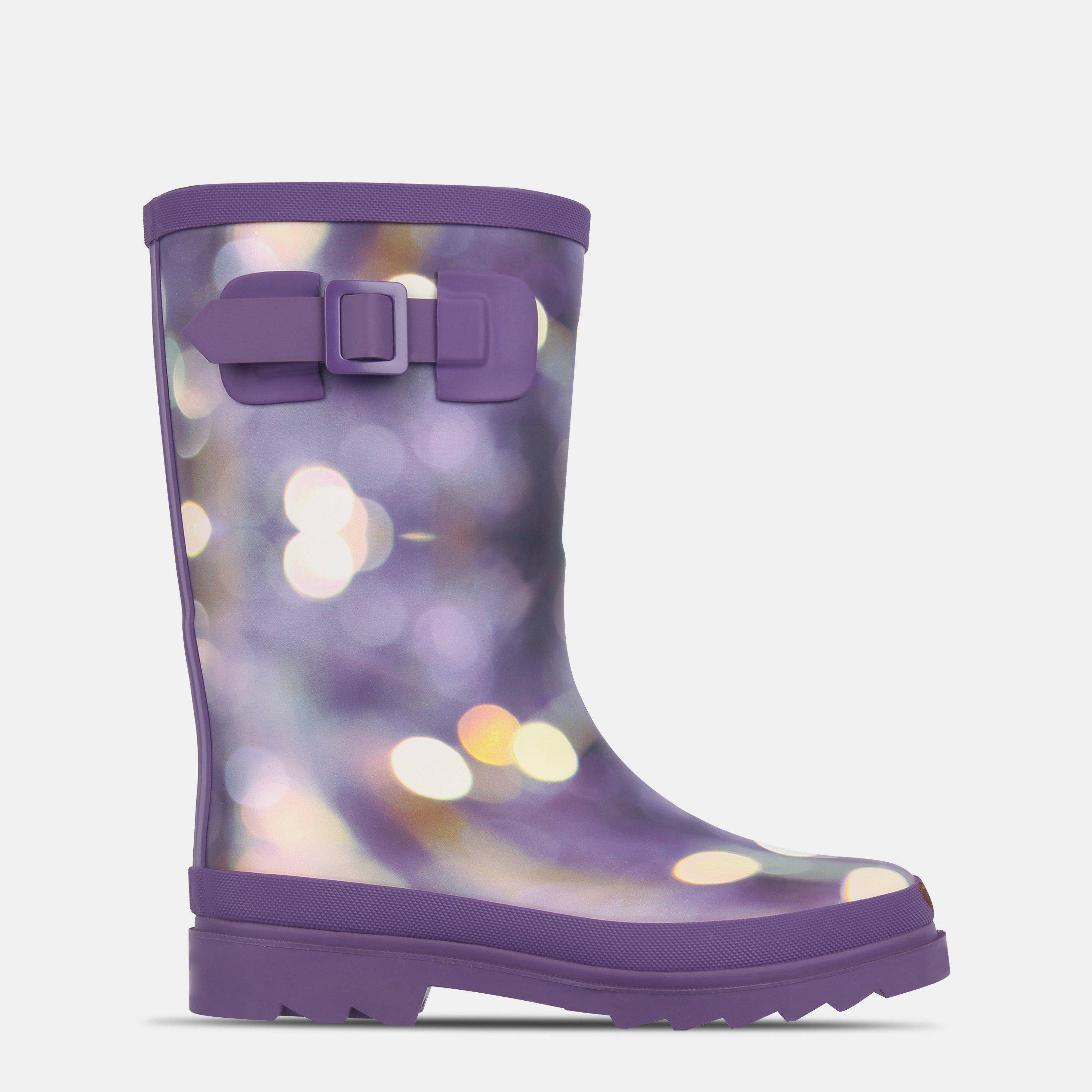 Gelert Kids Marble Waterproof Rubber Sole Wellingtons