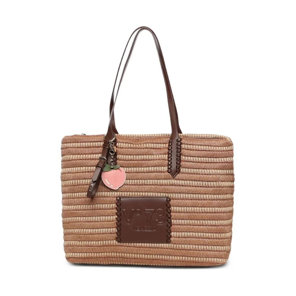 V73 Cassie Shopping Bag - Tasker - Dame - Brun - ONE SIZE - Uld