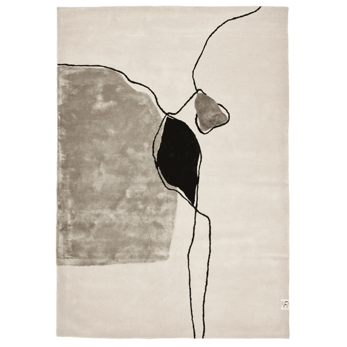 Abstract Tæppe - Ivory.