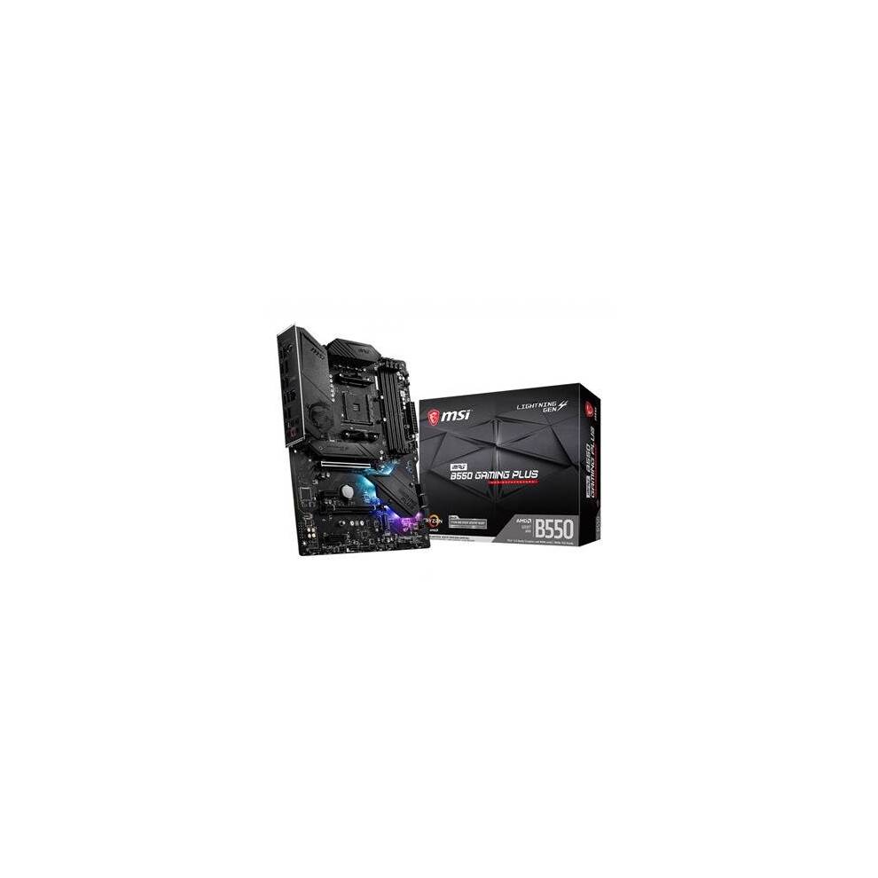 MSI MPG B550 GAMING PLUS /AMD B550/DDR4/SATA3/M.2/USB3.1/PCIe 4.0/AM4/ATX