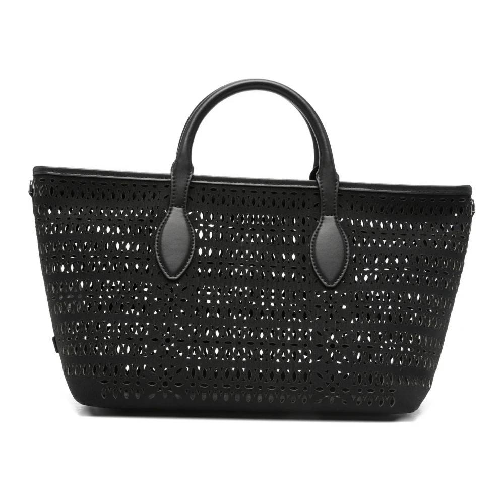 Gianni Chiarini Mashup Tote Bag - Tasker - Dame - Sort - ONE SIZE - Læder