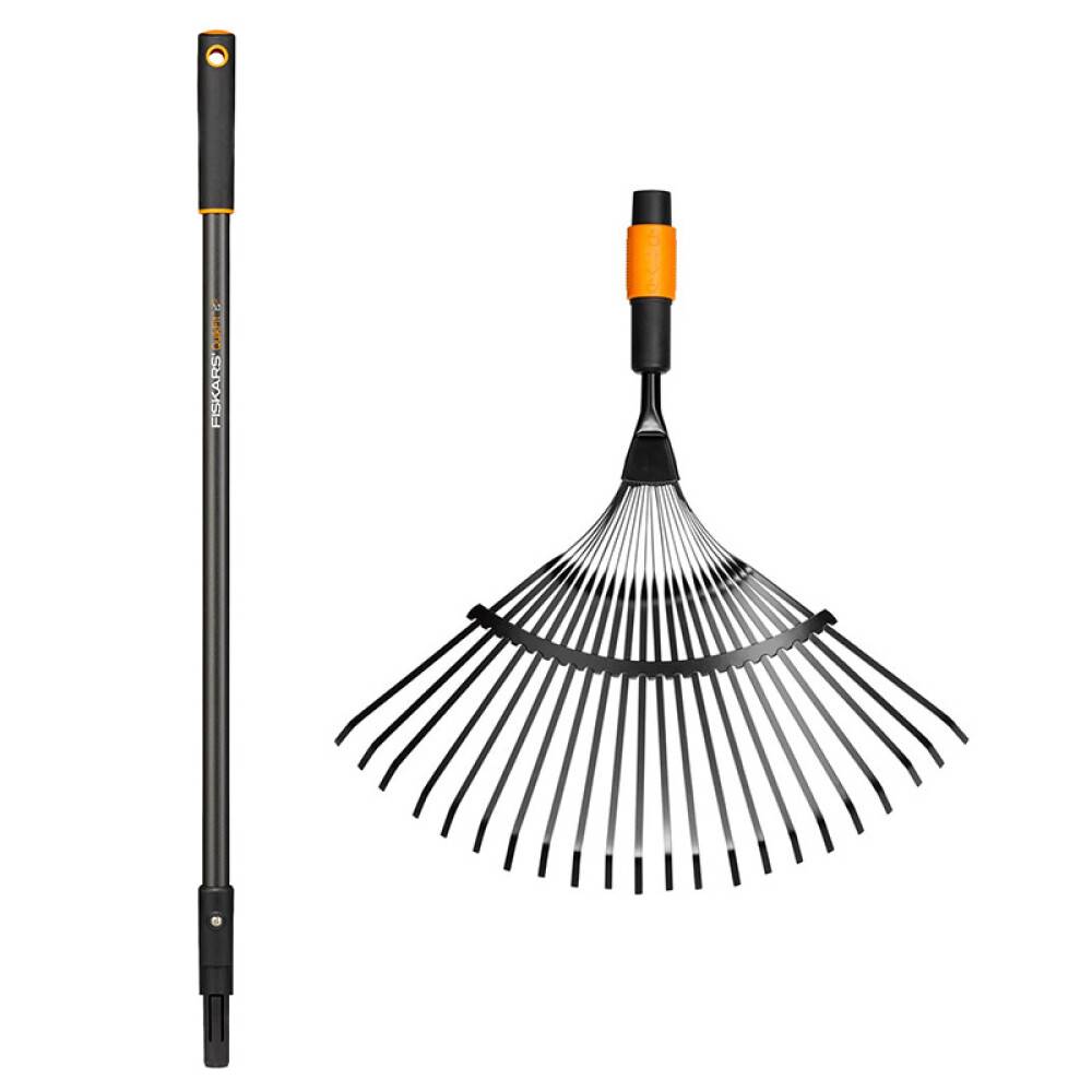 LÖVRÄFSA FISKARS QUIKFIT STÅL 20P INKL SKAFT 84CM