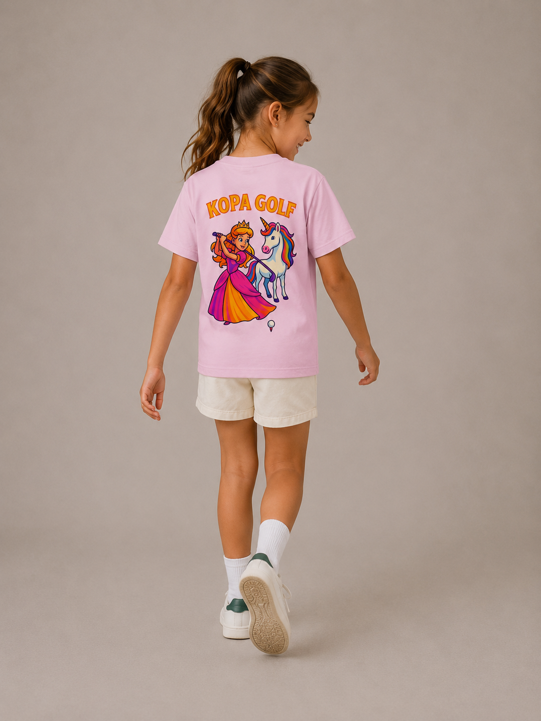 Kopa Princess - Kids tee - Cotton Pink / 122-128 cl