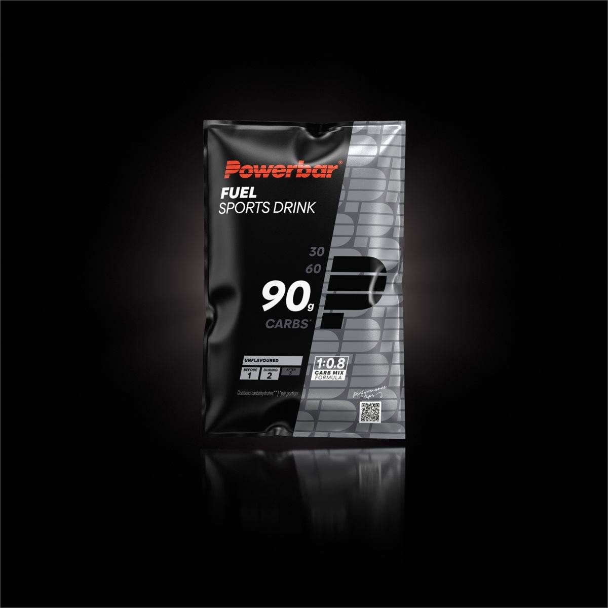 Sportsdrik PowerBar Black Line Fuel 90 sports drink utan smak.