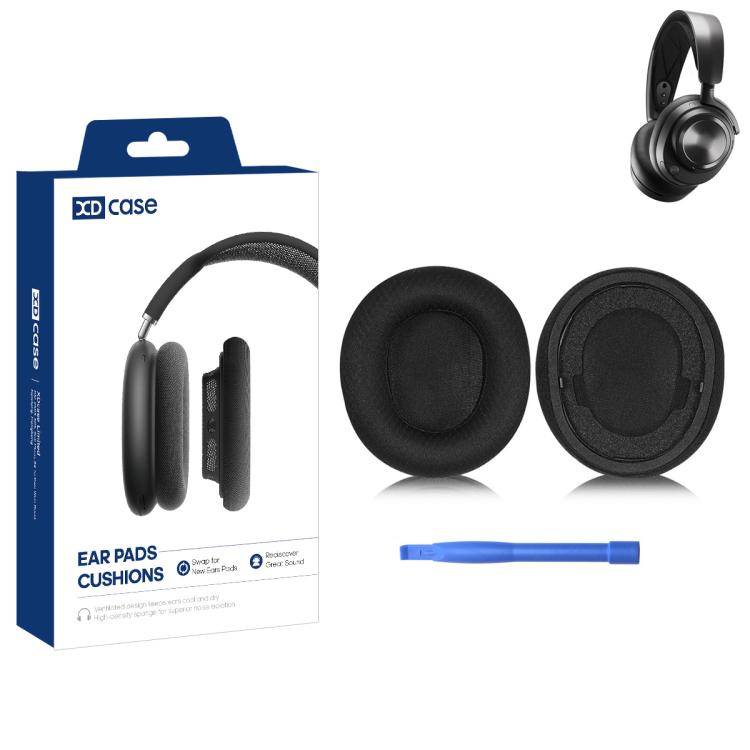 Öronkuddar i meshtyg för SteelSeries Arctis Nova Pro Wireless - Svart