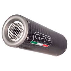 Gpr Exhaust Systems M3 Poppy Yamaha Mt 07 21-22 Ref:e5.y.225.cat.m3.pp Stainless Steel Homologeret Fuldlinjesystem