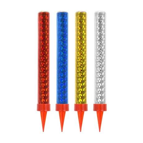 4 stk. Isfontæner Guldgnister 12 cm 45 sek.